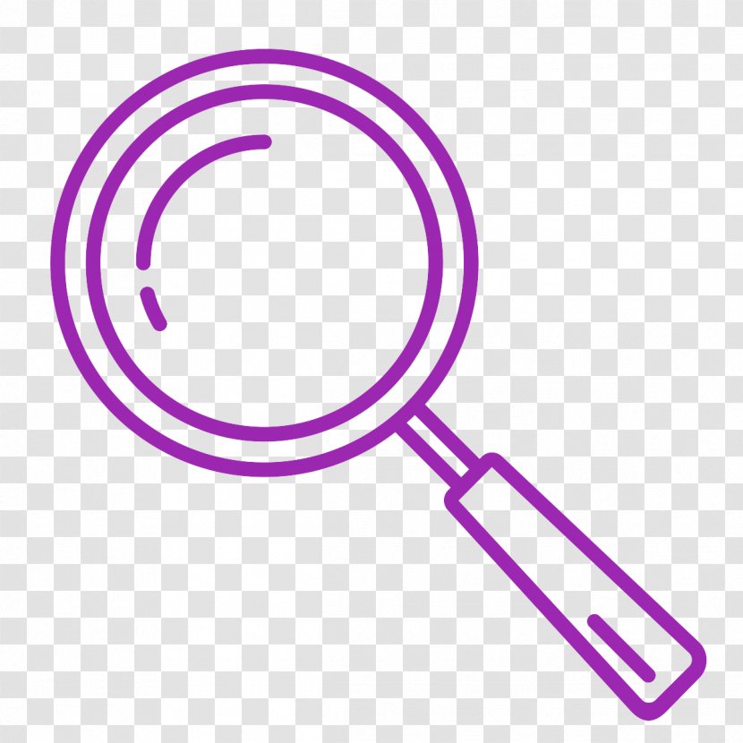 Service Investment Brand Marketing - Magnifying Glass Transparent PNG
