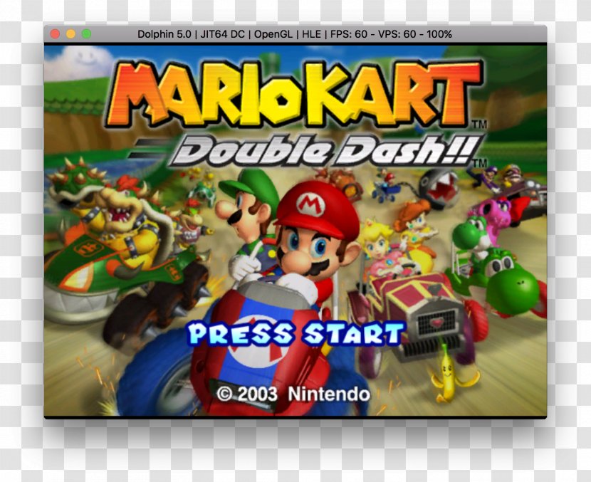 Mario Kart: Double Dash Kart 7 Super Circuit GameCube Transparent PNG