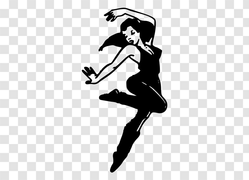 Ballet Dancer Clip Art Women - Monochrome - Artwork Transparent PNG