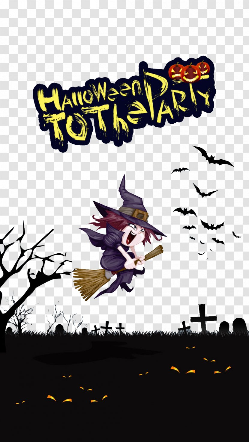 Bat Halloween Illustration - Pumpkin - Flying Transparent PNG