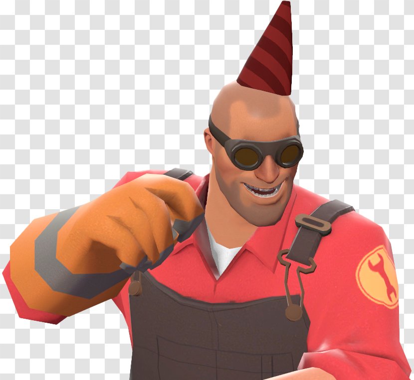 Team Fortress 2 Party Hat Cap - Birthday Transparent PNG