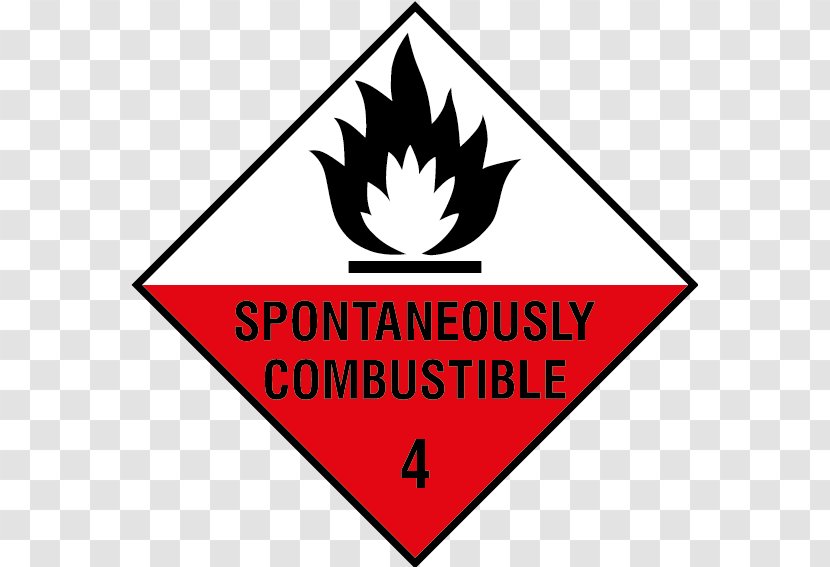 Combustibility And Flammability Hazard Symbol Dangerous Goods Chemical Substance Label - Combustion - Flammable Sign Transparent PNG