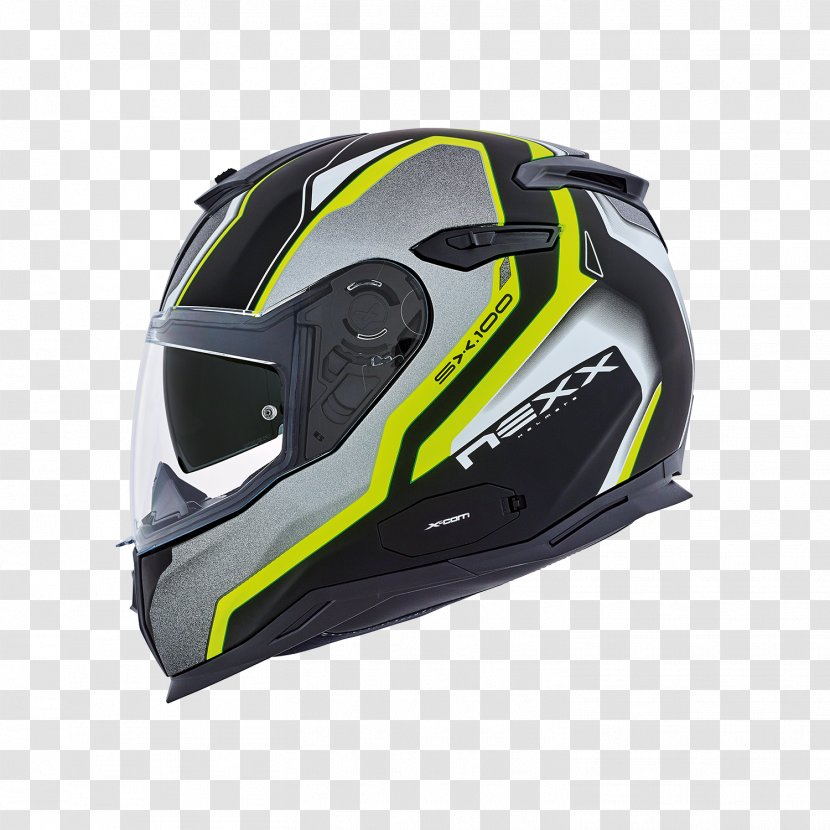 Motorcycle Helmets Nexx GSX250R - Hardware - Yellow Blast Transparent PNG