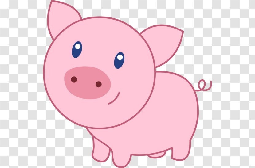 Domestic Pig Farming Free Content Clip Art - Mammal - Pictures Of Pigs Transparent PNG