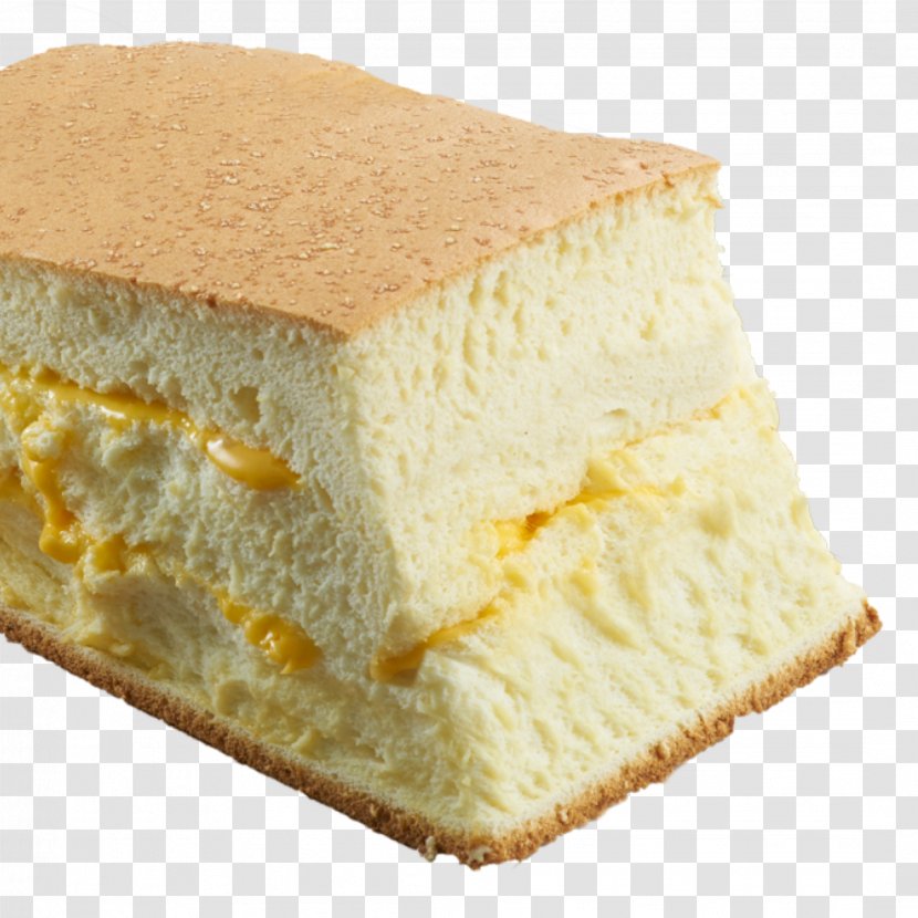 Sponge Cake Castella Cream Pandan - Dairy Product - Fresh Baked Transparent PNG