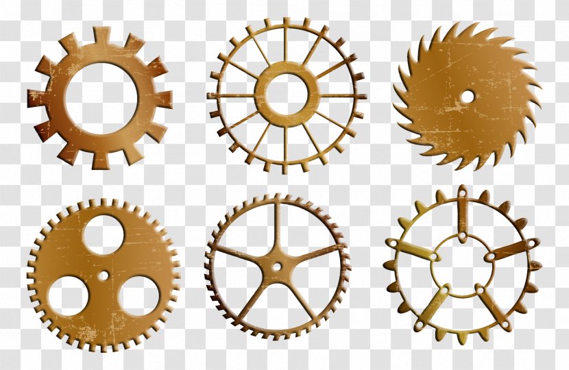 Bicycle Gearing Sprocket - Technology - Steampunk Gear Transparent PNG