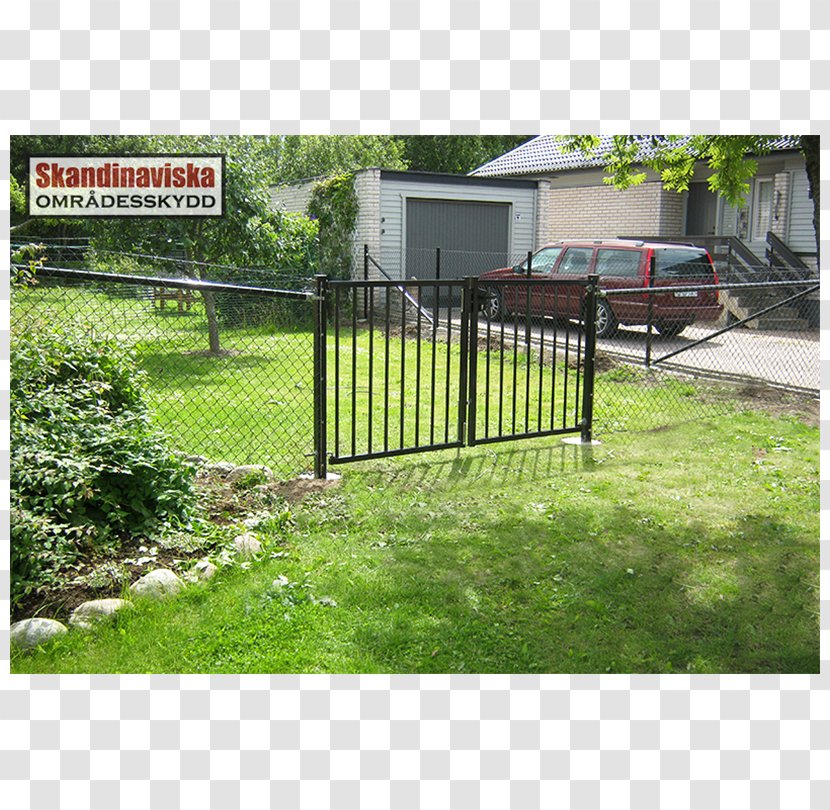 Fence Gate Skandinaviska Områdesskydd AB Garden Attefallshus - Grass Transparent PNG