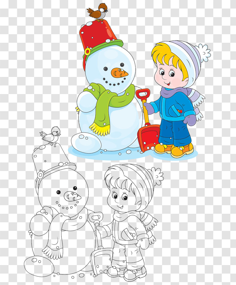 Cartoon Holiday Ornament Happy Child Transparent PNG