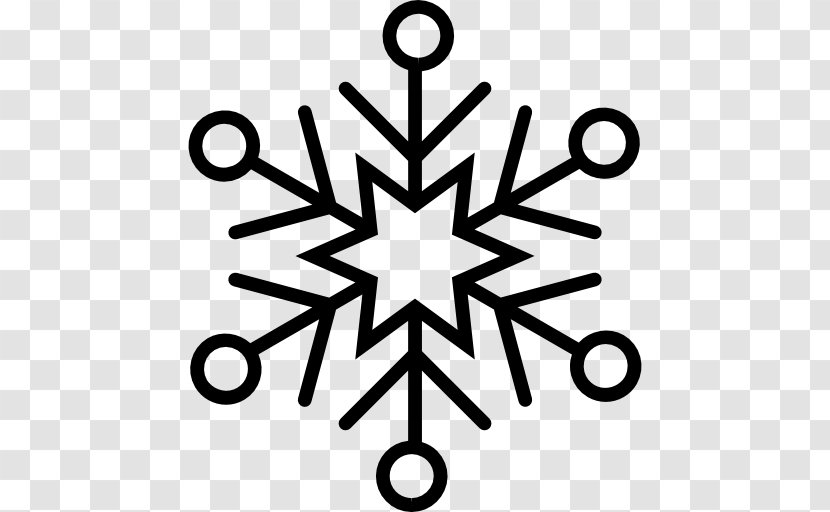 Ice Crystal Snowflake - Symbol Transparent PNG