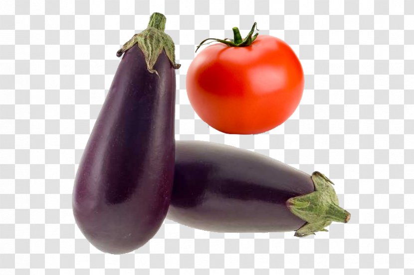 Tomato Eggplant Vegetable Vegetarian Cuisine Food Transparent PNG