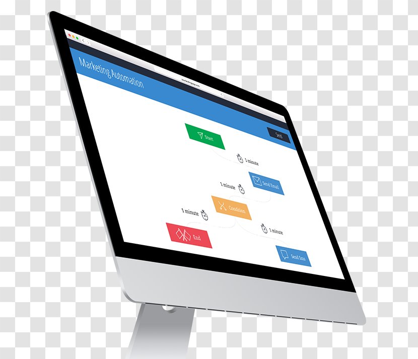 WordPress Mockup Computer Plug-in - Monitor - Marketing Automation Transparent PNG