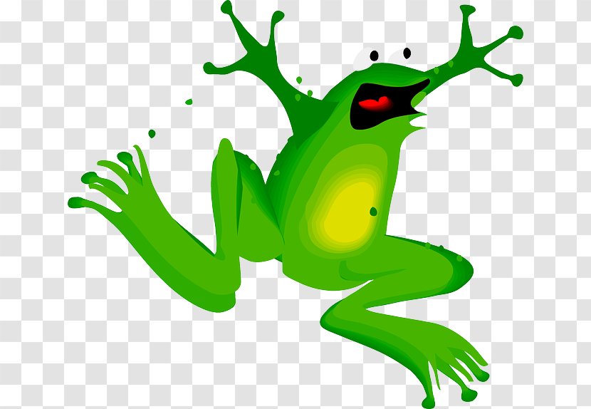 Frog, Frog Toad Clip Art - Fauna - Leaps Transparent PNG