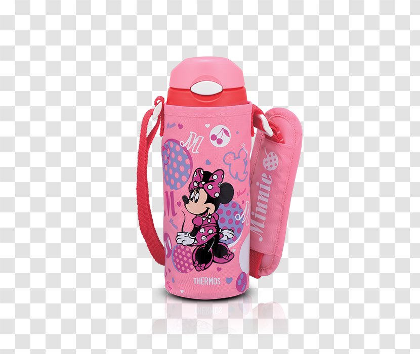 Thermoses Minnie Mouse Vacuum Thermos L.L.C. Bottle - Water Bottles Transparent PNG