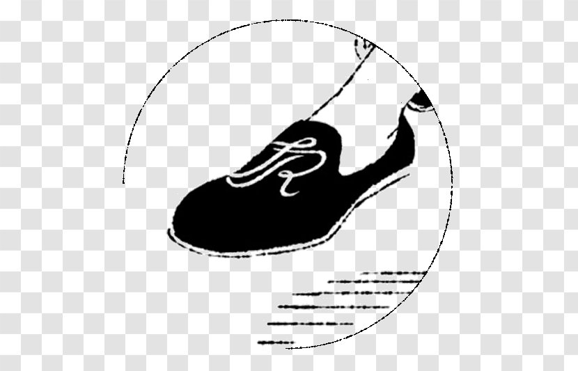 Walking Sports Shoe Clip Art - Monochrome - Harrison Ford Transparent PNG