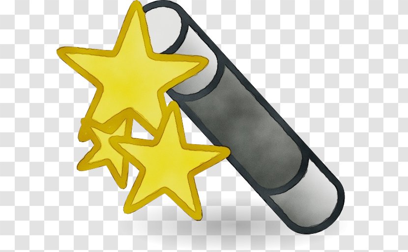 Yellow Star - Meter Transparent PNG