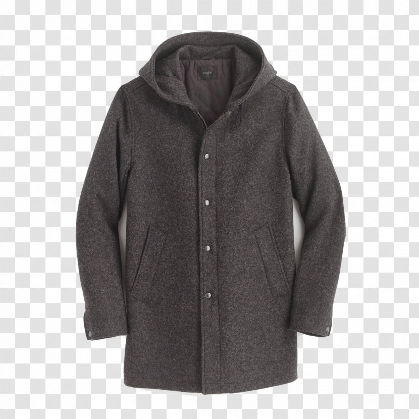 Overcoat Jacket T-shirt Outerwear - Coat - Menswear Transparent PNG