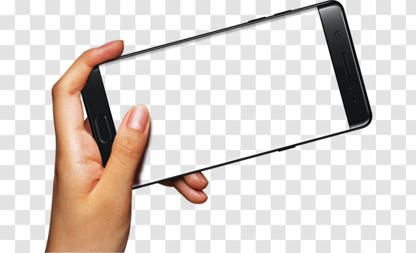 Samsung Galaxy Android Application Package Software - Holding A Cell Phone Gesture Transparent PNG