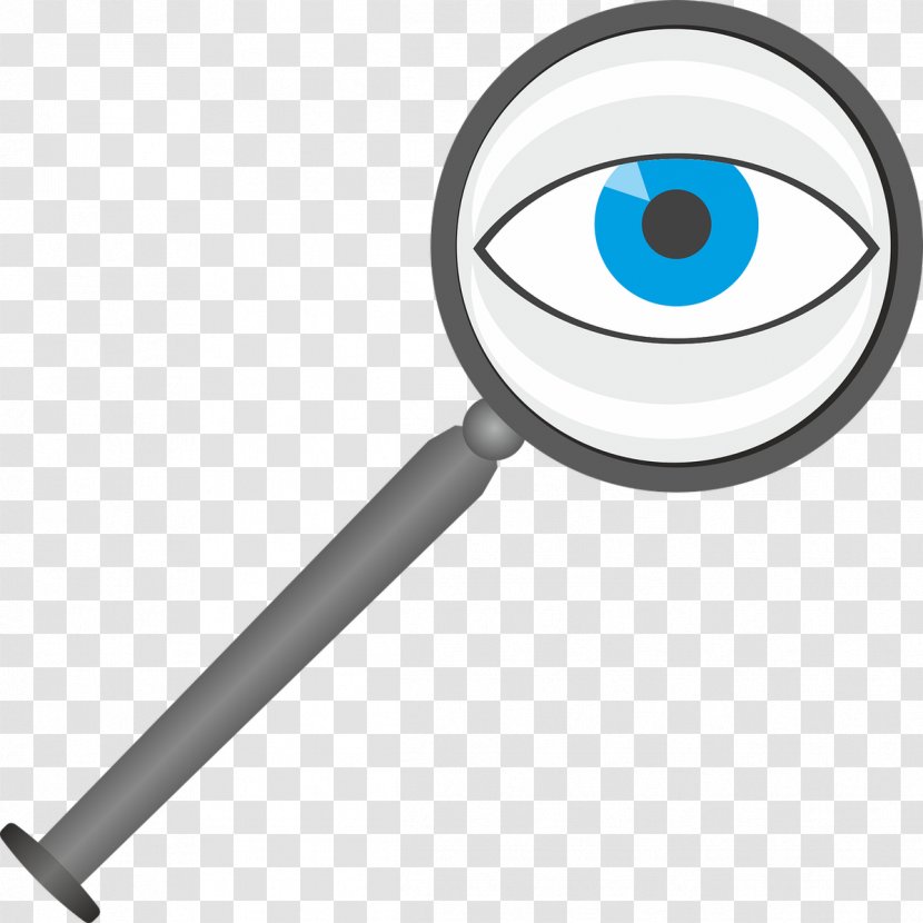 Magnifying Glass Eye - Optics Transparent PNG