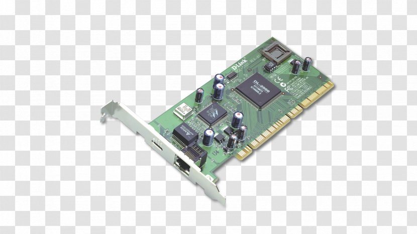 Network Cards & Adapters D-link DGE-528T D-Link DGE-550T DGE-530T PCI Adapter - Tv Tuner Card - Computer Transparent PNG