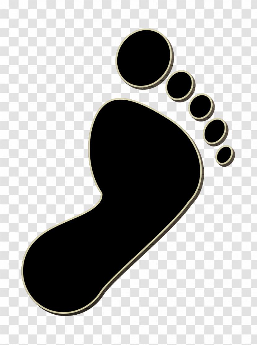 Medical Icon Footprint Icon Human Feet Shape Icon Transparent PNG