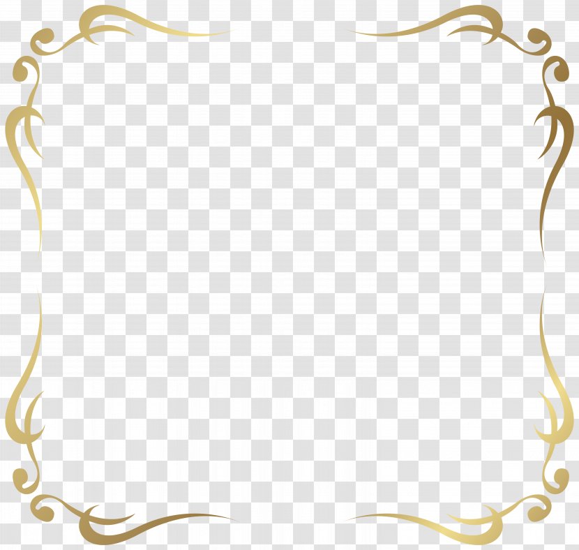 Picture Frames Clip Art - Photo Frame Border Transparent PNG