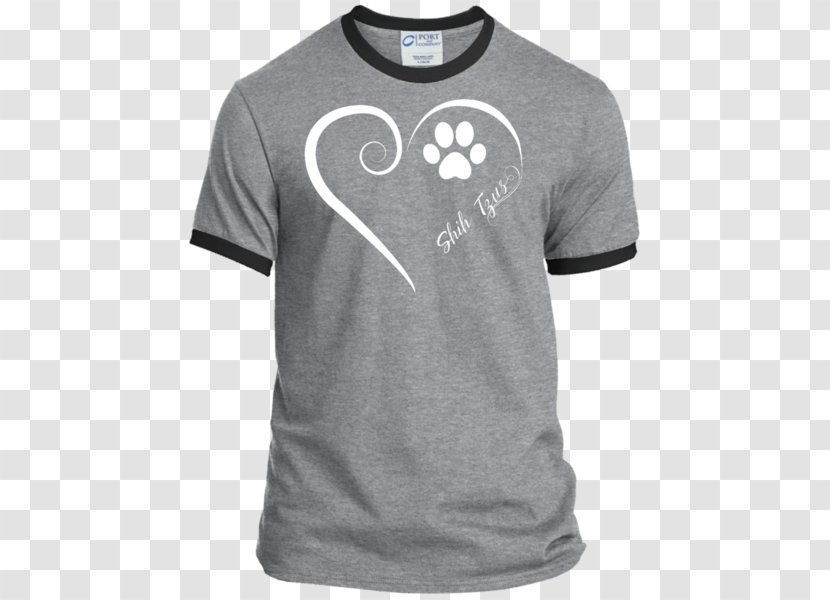 Ringer T-shirt Hoodie Sleeve - Gildan Activewear Transparent PNG