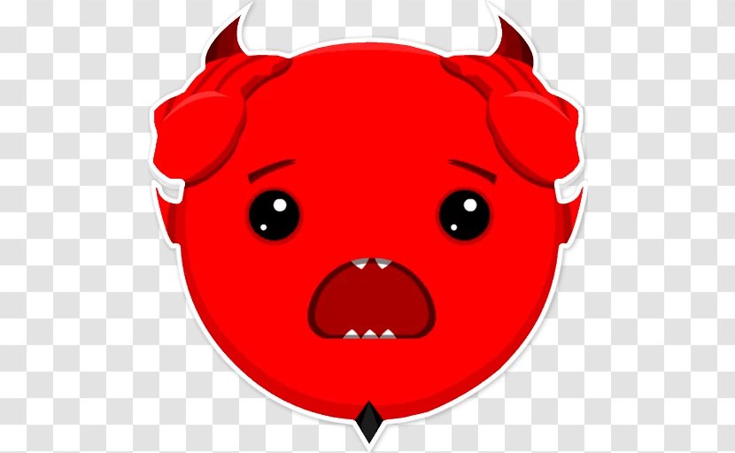 Snout Character Clip Art - Mouth - Devil Emoji Transparent PNG