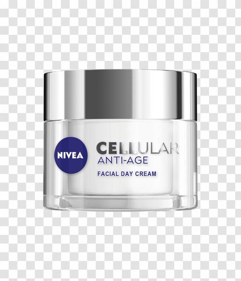 Lotion NIVEA CELLular Anti-Age Day Cream Anti-aging - Antiaging - Sun Protect Transparent PNG