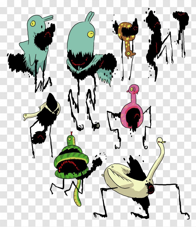 Marceline The Vampire Queen Concept Art Clip - Organism - Dexter's Laboratory Transparent PNG