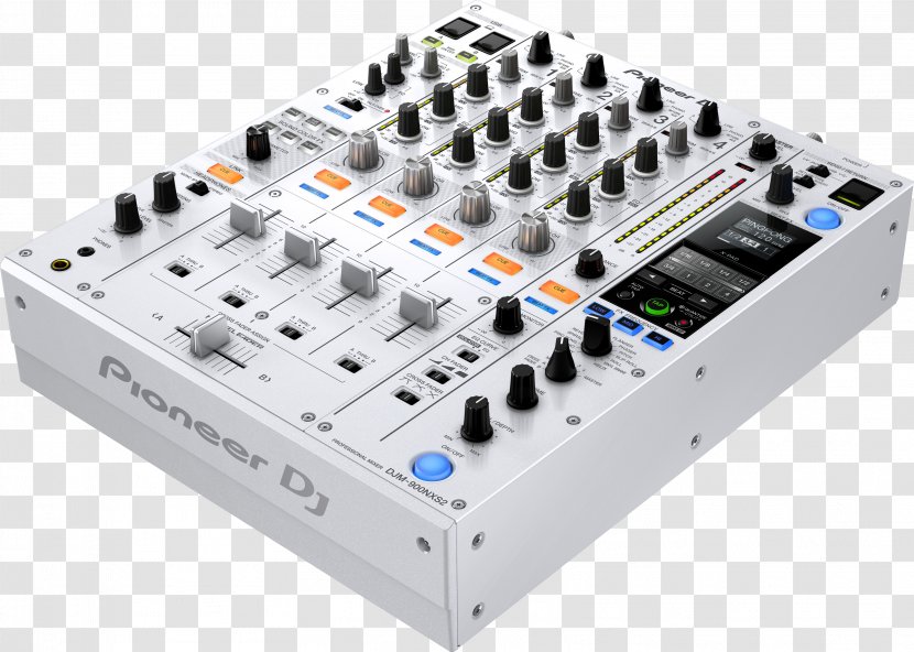 Audio Mixers DJM Pioneer DJ CDJ Mixer - Silhouette - House Dj Transparent PNG