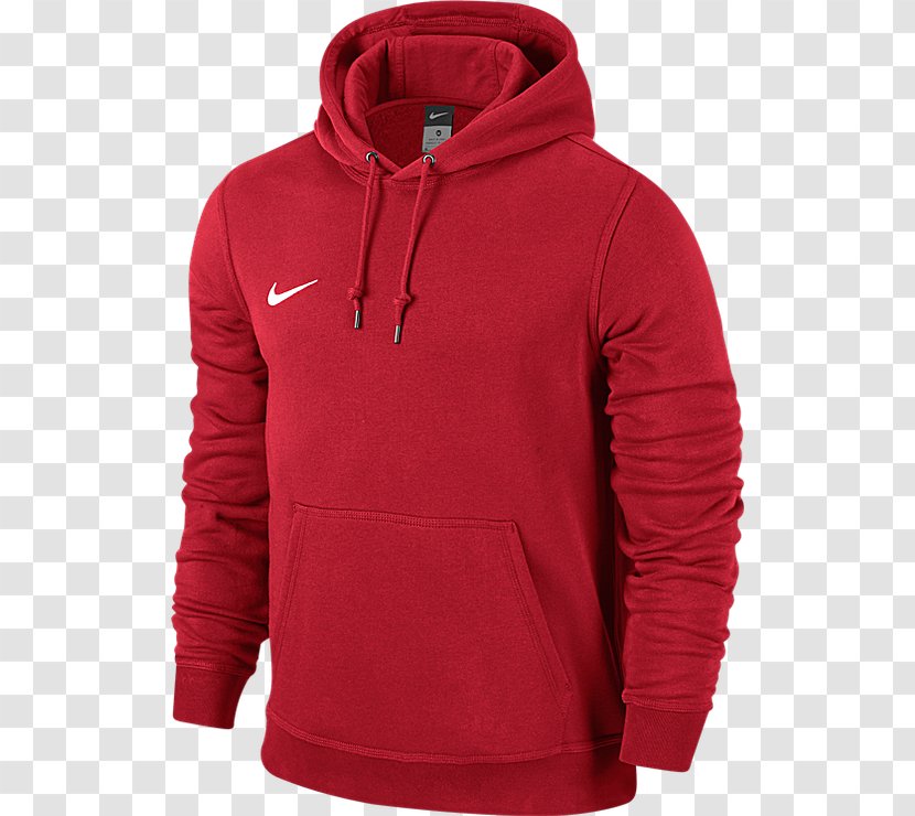 Hoodie Tracksuit Nike Royal Blue Bluza - Red Transparent PNG