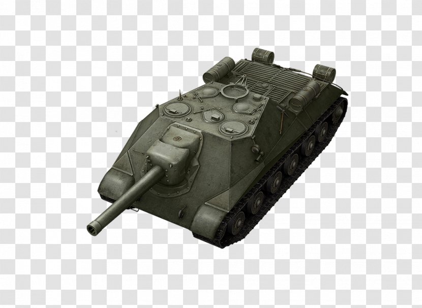 World Of Tanks ISU-152 KV-1S重型战车 - Weapon - Tank Transparent PNG