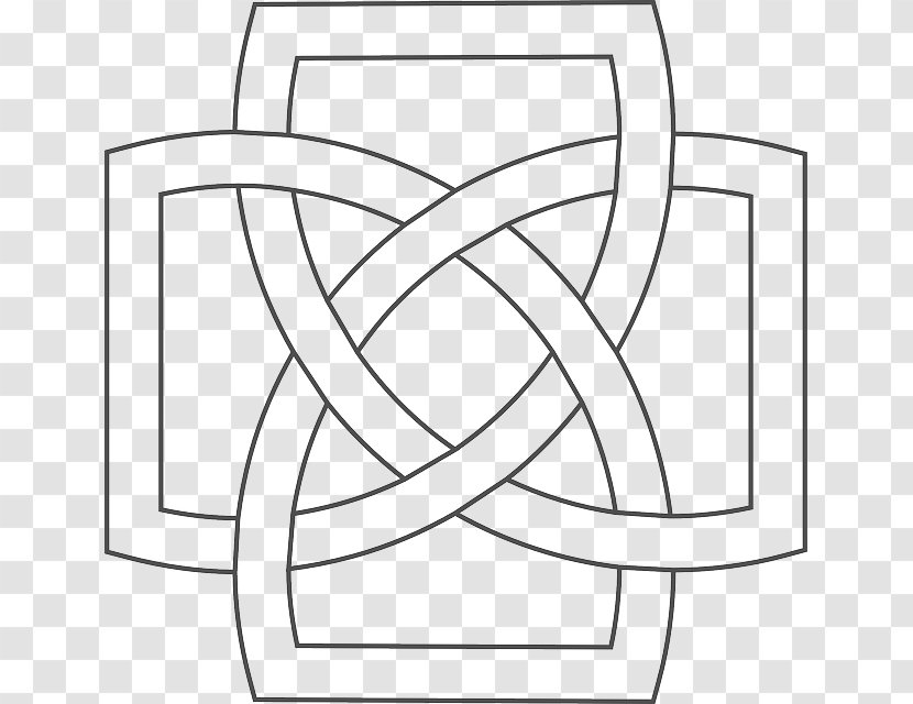 Celtic Knot Cross Celts - Artwork - Simple Pattern Transparent PNG