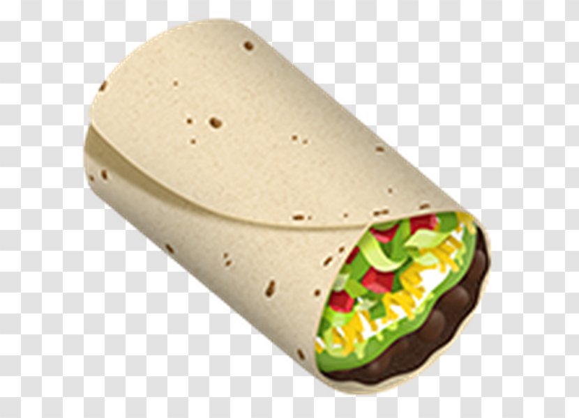 Burrito Taco Hot Dog Emoji - Mexican Cuisine Transparent PNG