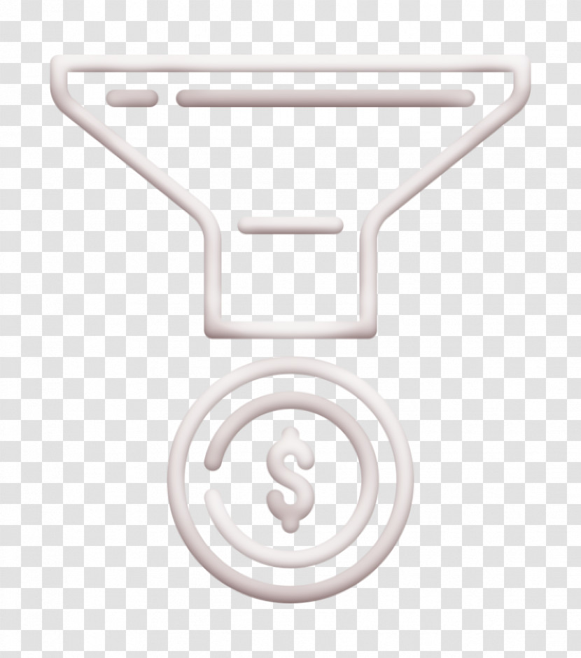 SEO And Online Marketing Elements Icon Funnel Icon Transparent PNG