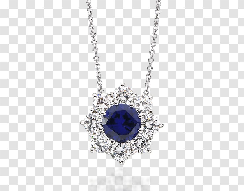 Sapphire Jewellery Charms & Pendants Necklace Ernest Jones Transparent PNG