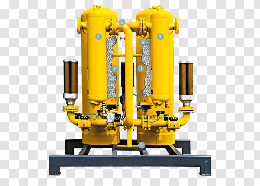 Air Dryer Kaeser Compressors Desiccant Rotary-screw Compressor - Screw Transparent PNG
