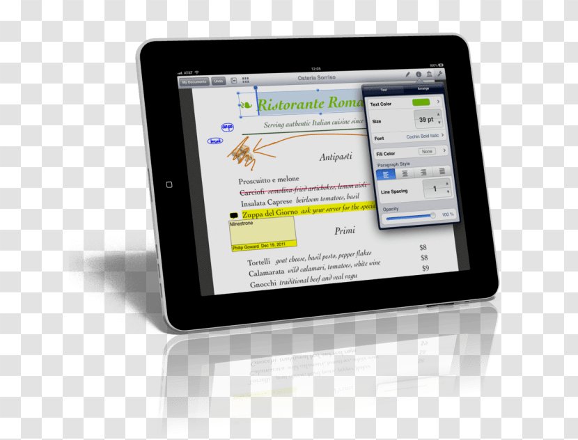 Tablet Computers Handheld Devices Display Device Multimedia - Design Transparent PNG