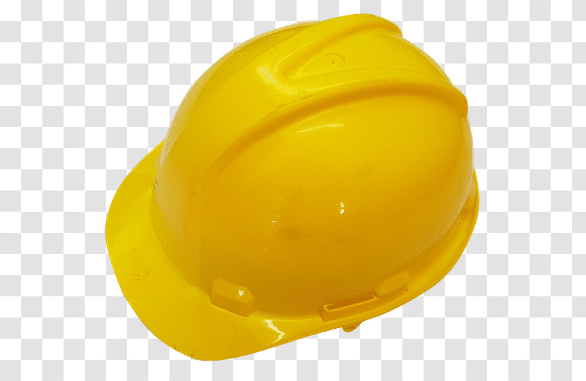 Hard Hat Personal Protective Equipment Yellow Helmet Hat Transparent PNG
