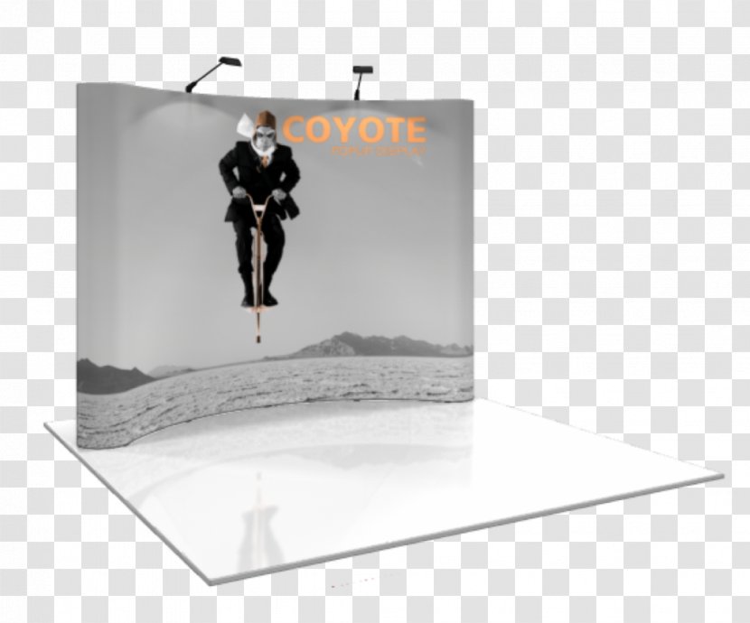 Advertising Pop-up Ad Exhibition Coyote Web Banner - Trade Show Display - Posters Estate Commercial Building Transparent PNG