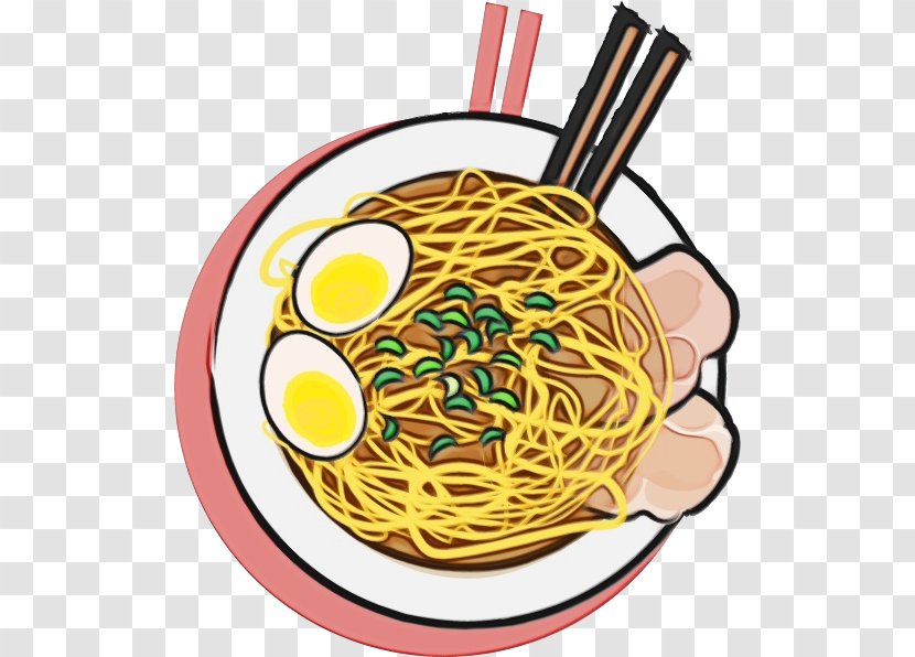 Chinese Food - Noodles - Comfort Egg Transparent PNG