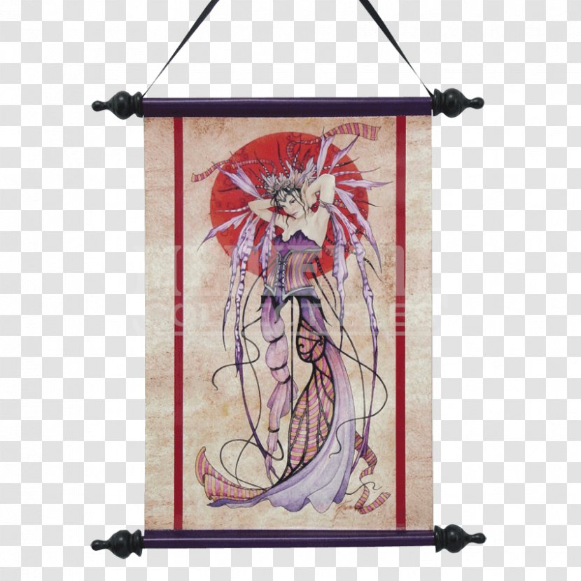 Design Toscano Canvas Wall Tapestry Fairy - Dragon - Closet Transparent PNG