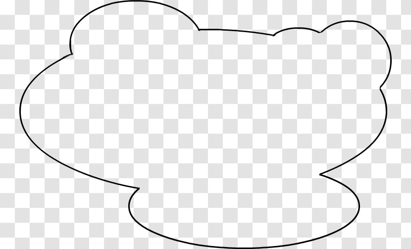Cloud Text Speech Balloon Clip Art - Frame Transparent PNG