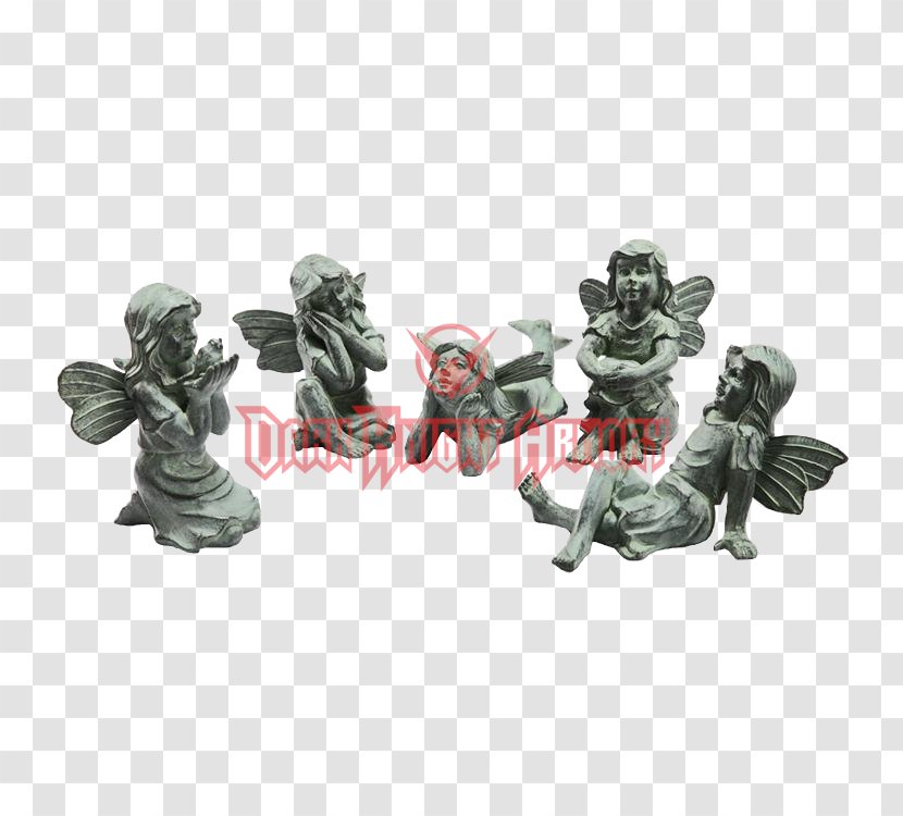 Figurine Fairy Statue Angel Sculpture - Garden Transparent PNG