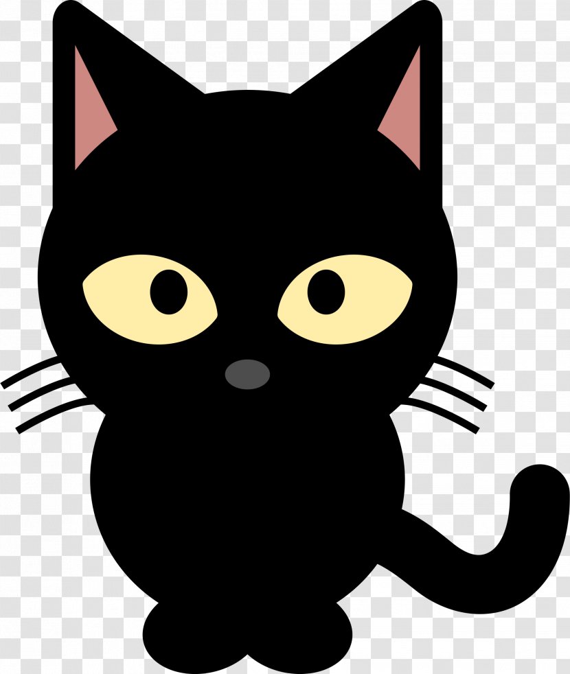 Black Cat Kitten Clip Art - Halloween - Download Latest Version 2018 Transparent PNG