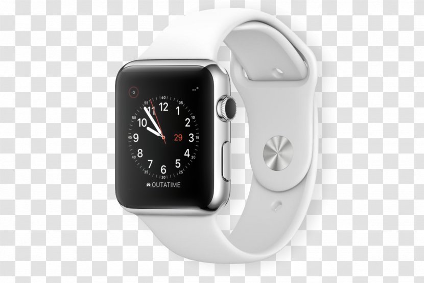 Apple Watch Series 2 3 Pebble - Strap - White Smart Transparent PNG