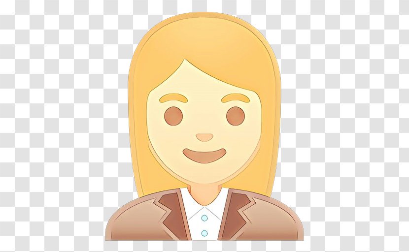 Nose Cartoon Cheek Character Forehead - Skin Head Transparent PNG