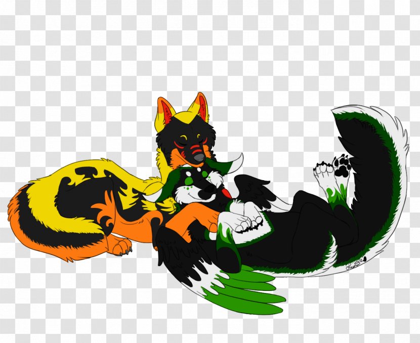 Cat Dog Cartoon Tail - Carnivoran Transparent PNG
