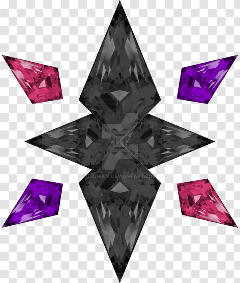 Triangle Symmetry Star Pink M Transparent PNG
