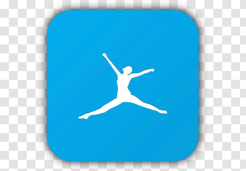 MyFitnessPal Fitness App Physical Health - Blue - Barcode I Love You Transparent PNG